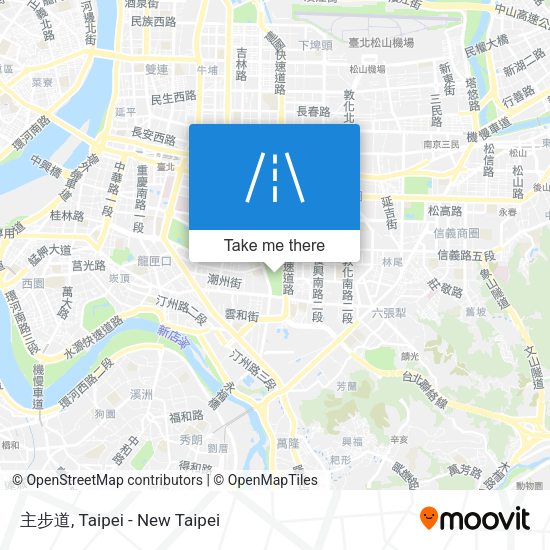 主步道地圖