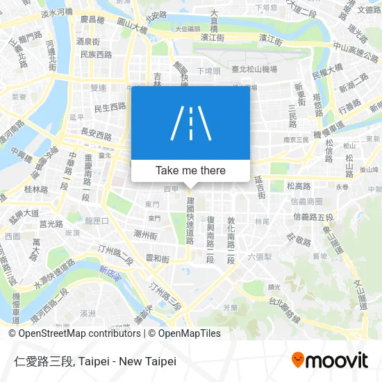 仁愛路三段地圖