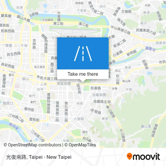 光復南路 map