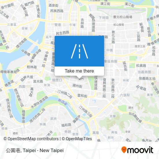 公園巷 map