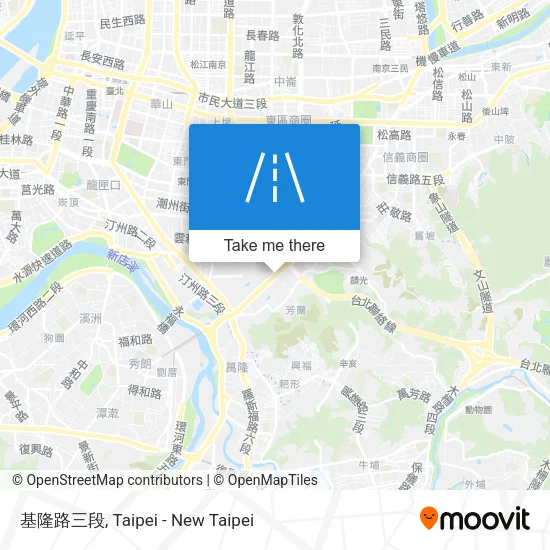 基隆路三段地圖