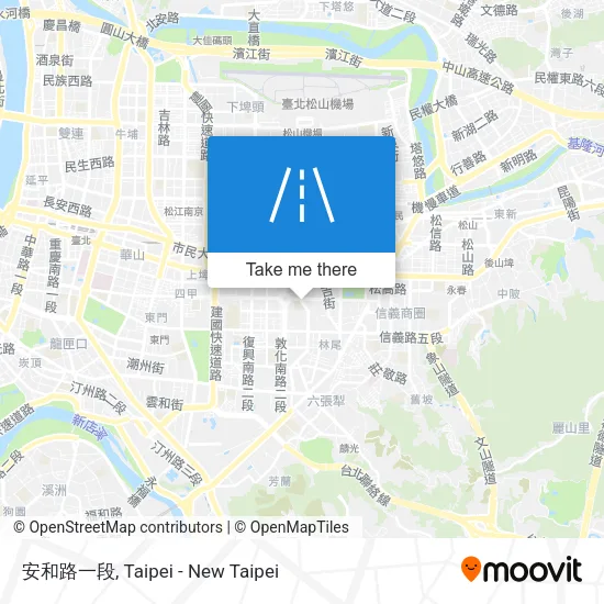 安和路一段地圖