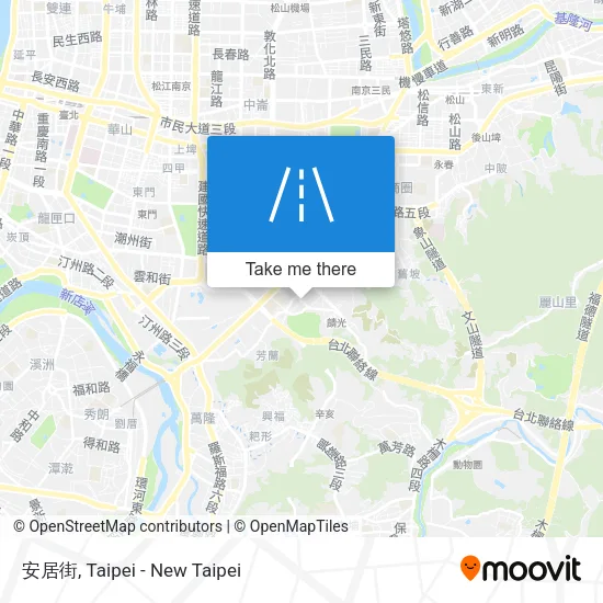 安居街 map