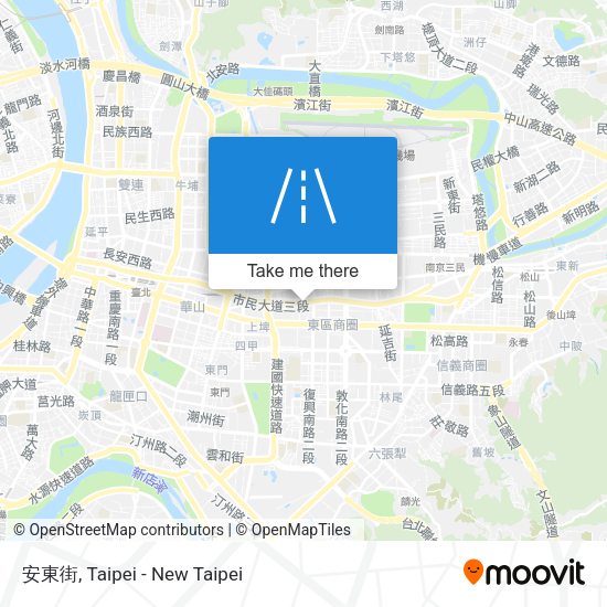 安東街地圖