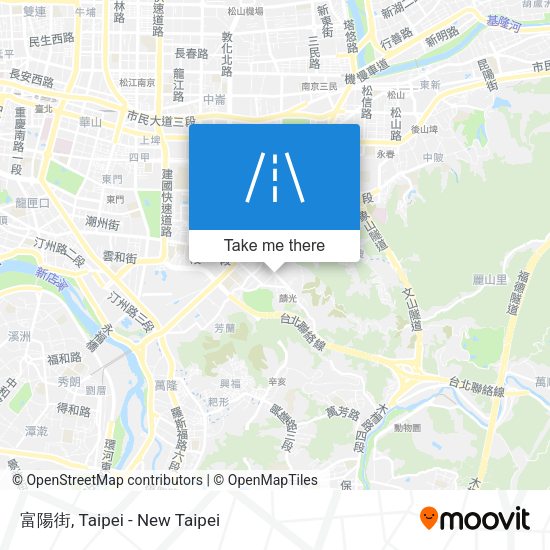 富陽街地圖