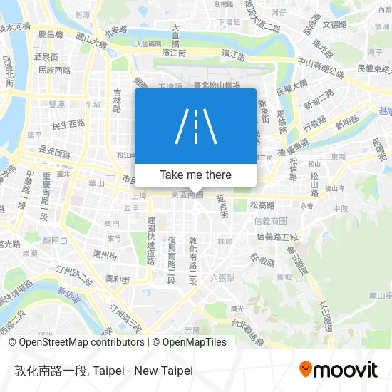 敦化南路一段地圖