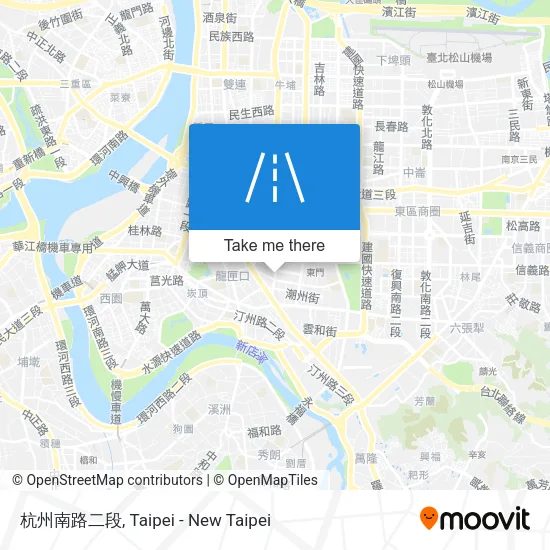 杭州南路二段地圖