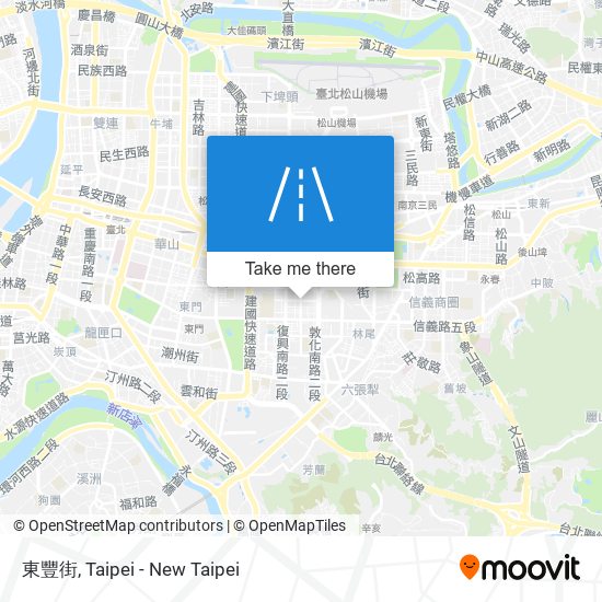 東豐街 map