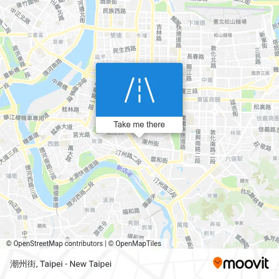 潮州街地圖