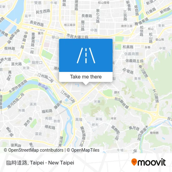 臨時道路 map