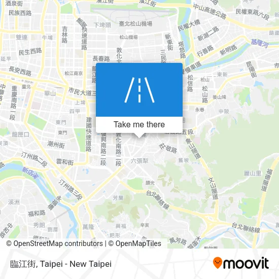 臨江街地圖