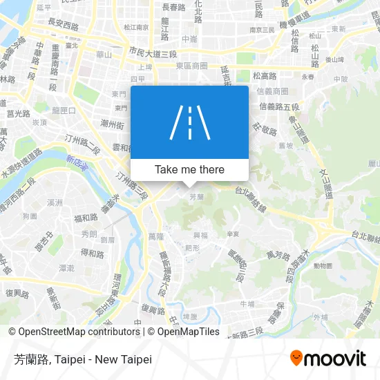 芳蘭路地圖