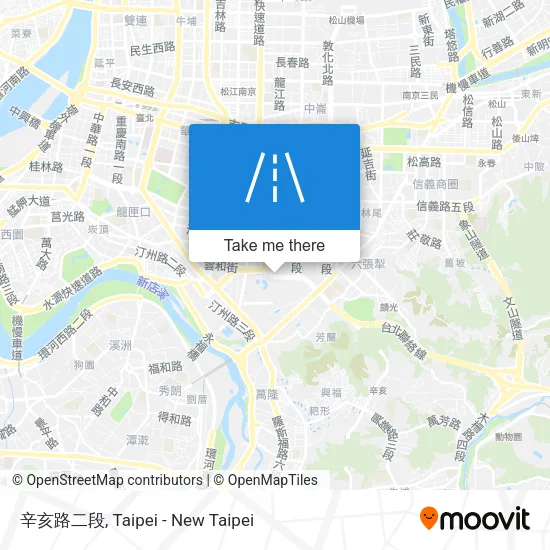 辛亥路二段 map