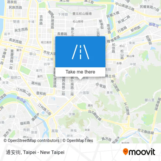 通安街 map