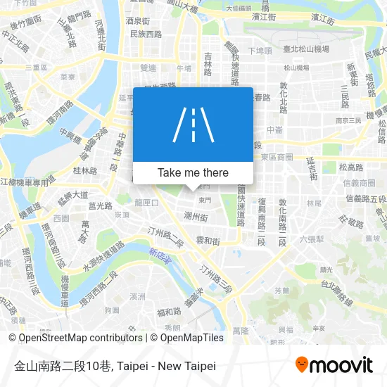 金山南路二段10巷地圖
