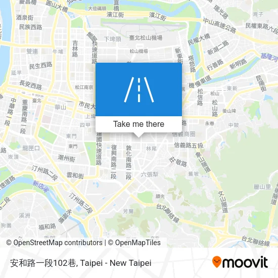 安和路一段102巷地圖