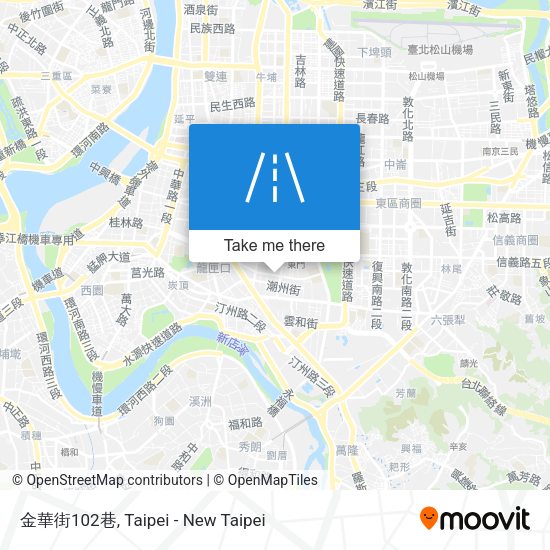 金華街102巷 map