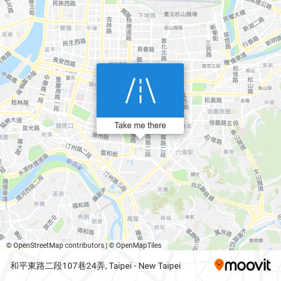 和平東路二段107巷24弄地圖