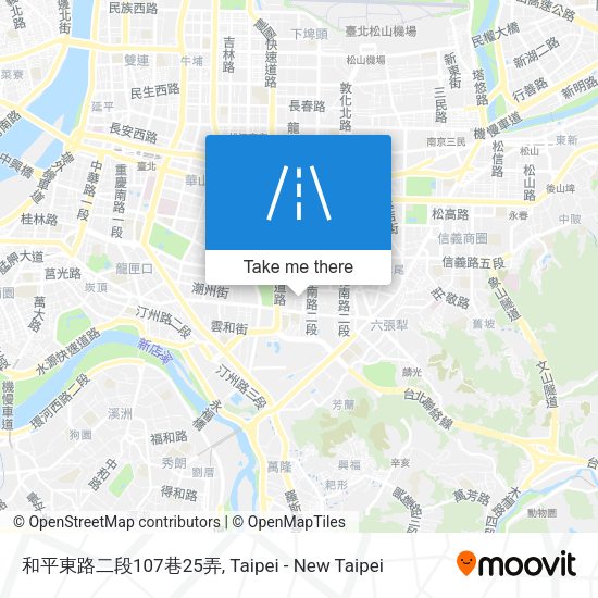 和平東路二段107巷25弄地圖