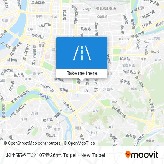 和平東路二段107巷26弄地圖