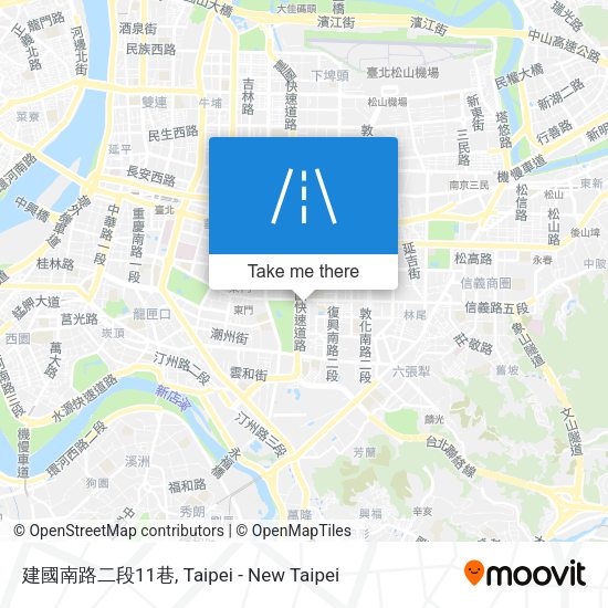 建國南路二段11巷 map