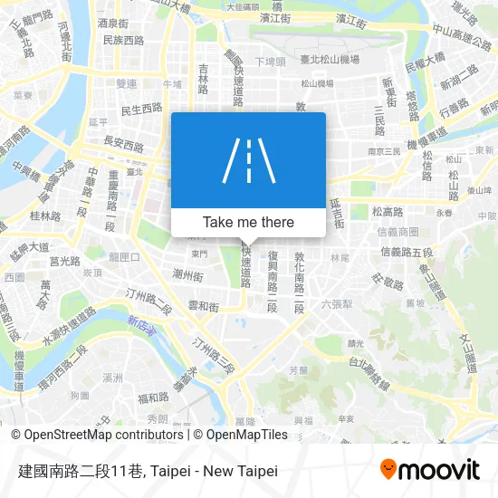 建國南路二段11巷地圖