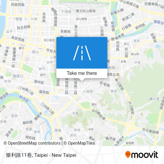 樂利路11巷 map
