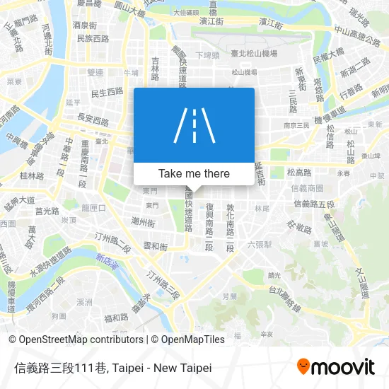 信義路三段111巷地圖