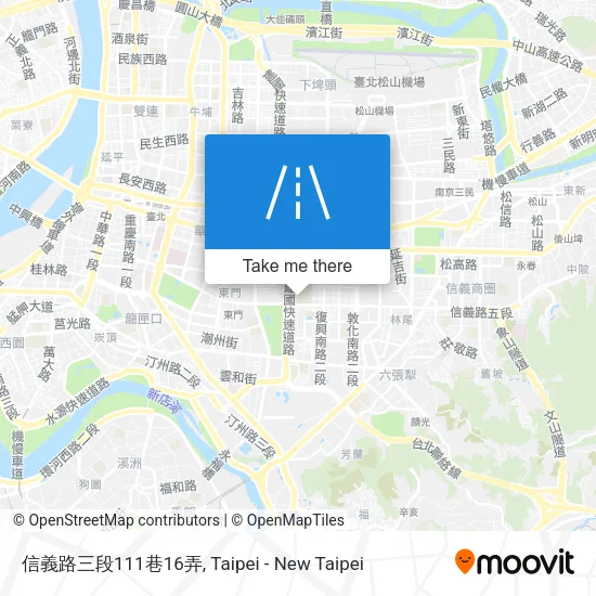 信義路三段111巷16弄地圖