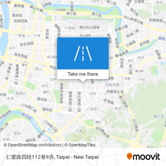 仁愛路四段112巷9弄地圖