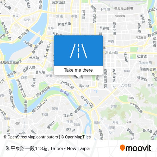 和平東路一段113巷 map