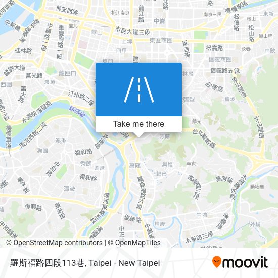 羅斯福路四段113巷地圖