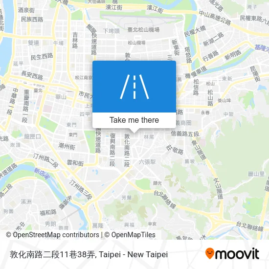 敦化南路二段11巷38弄地圖