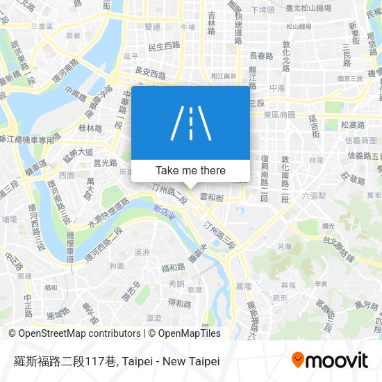 羅斯福路二段117巷地圖