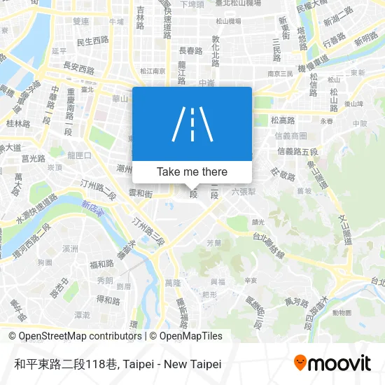 和平東路二段118巷地圖