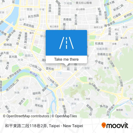 和平東路二段118巷2弄地圖