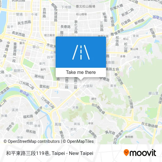 和平東路三段119巷地圖