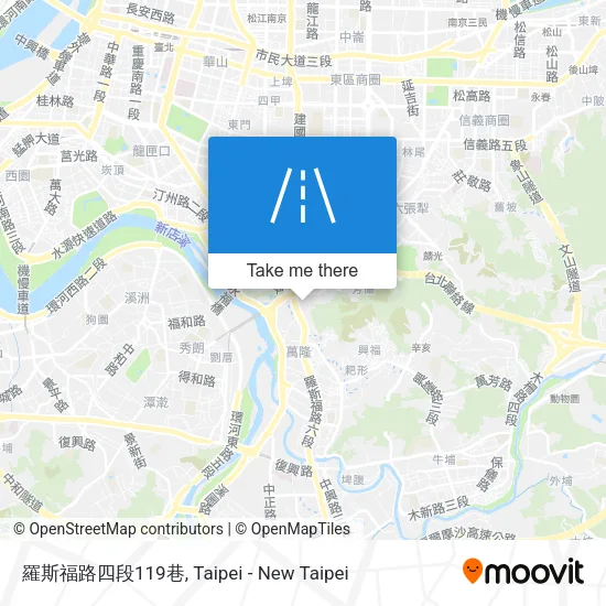 羅斯福路四段119巷地圖