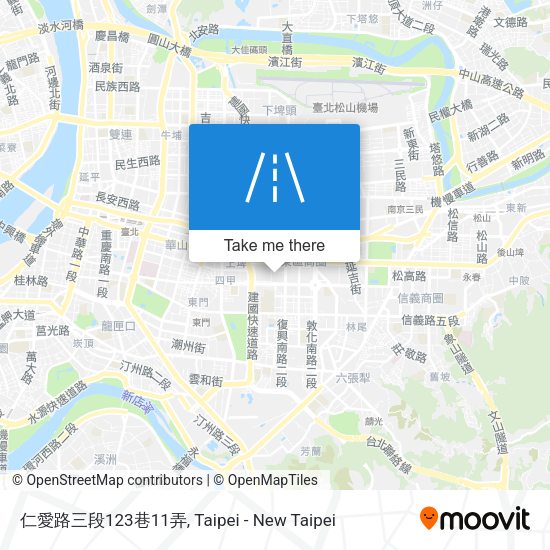 仁愛路三段123巷11弄地圖