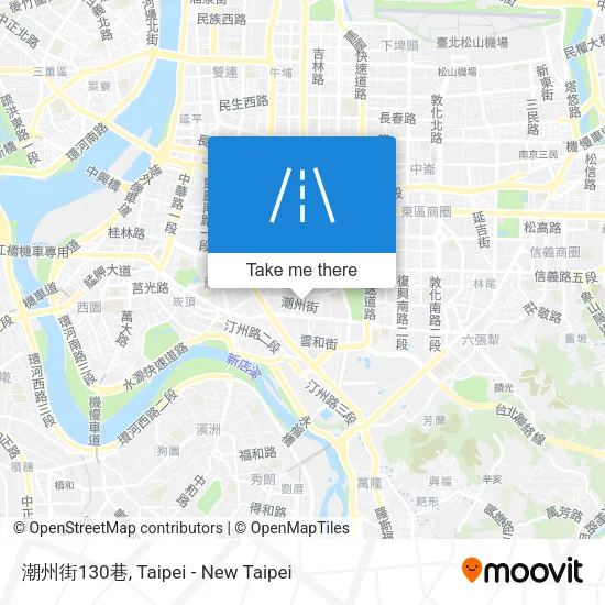 潮州街130巷 map