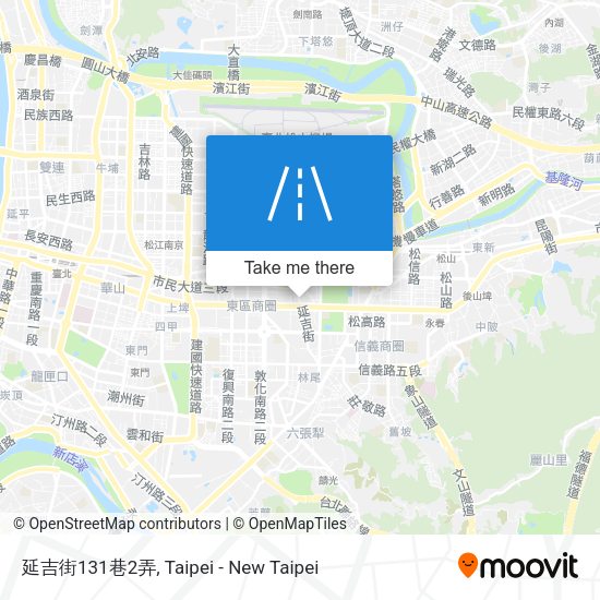 延吉街131巷2弄地圖