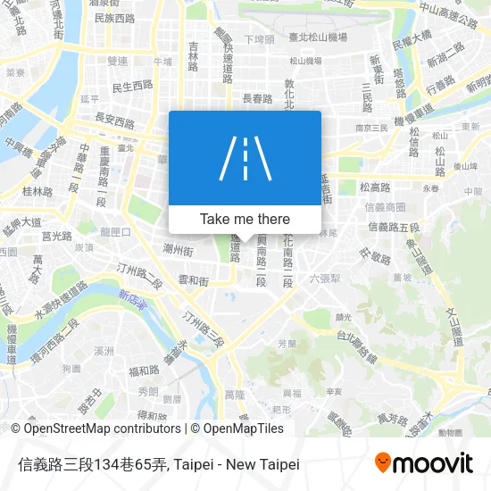 信義路三段134巷65弄地圖