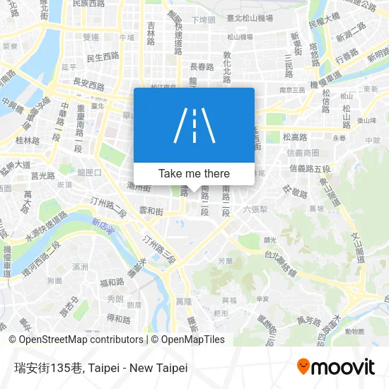 瑞安街135巷地圖