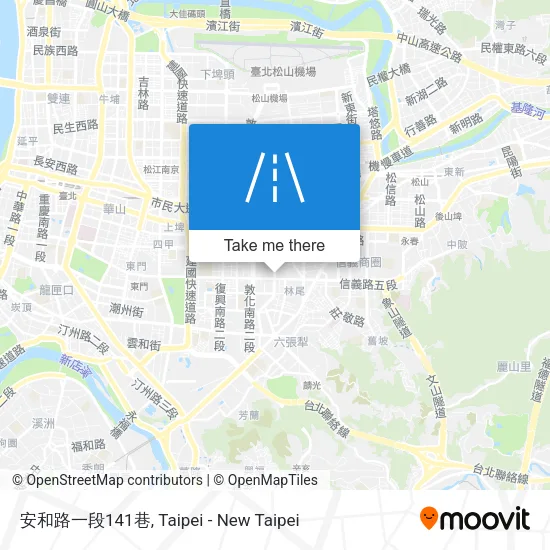 安和路一段141巷地圖
