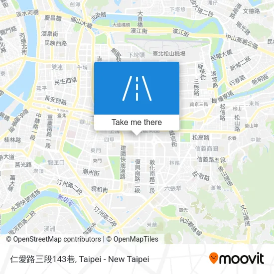 仁愛路三段143巷地圖