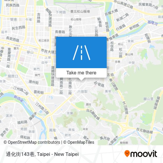 通化街143巷地圖