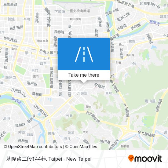 基隆路二段144巷地圖