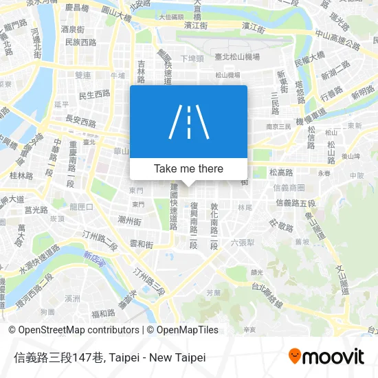 信義路三段147巷地圖