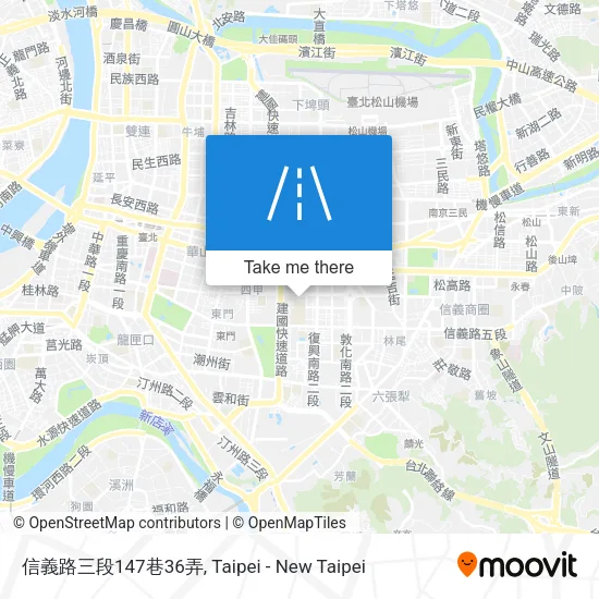 信義路三段147巷36弄地圖
