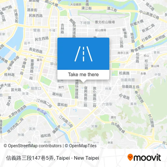 信義路三段147巷5弄地圖